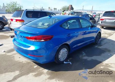 2017 Hyundai Elantra Se z USA, uszkodzony, nr VIN KMHD74LF5HU353662